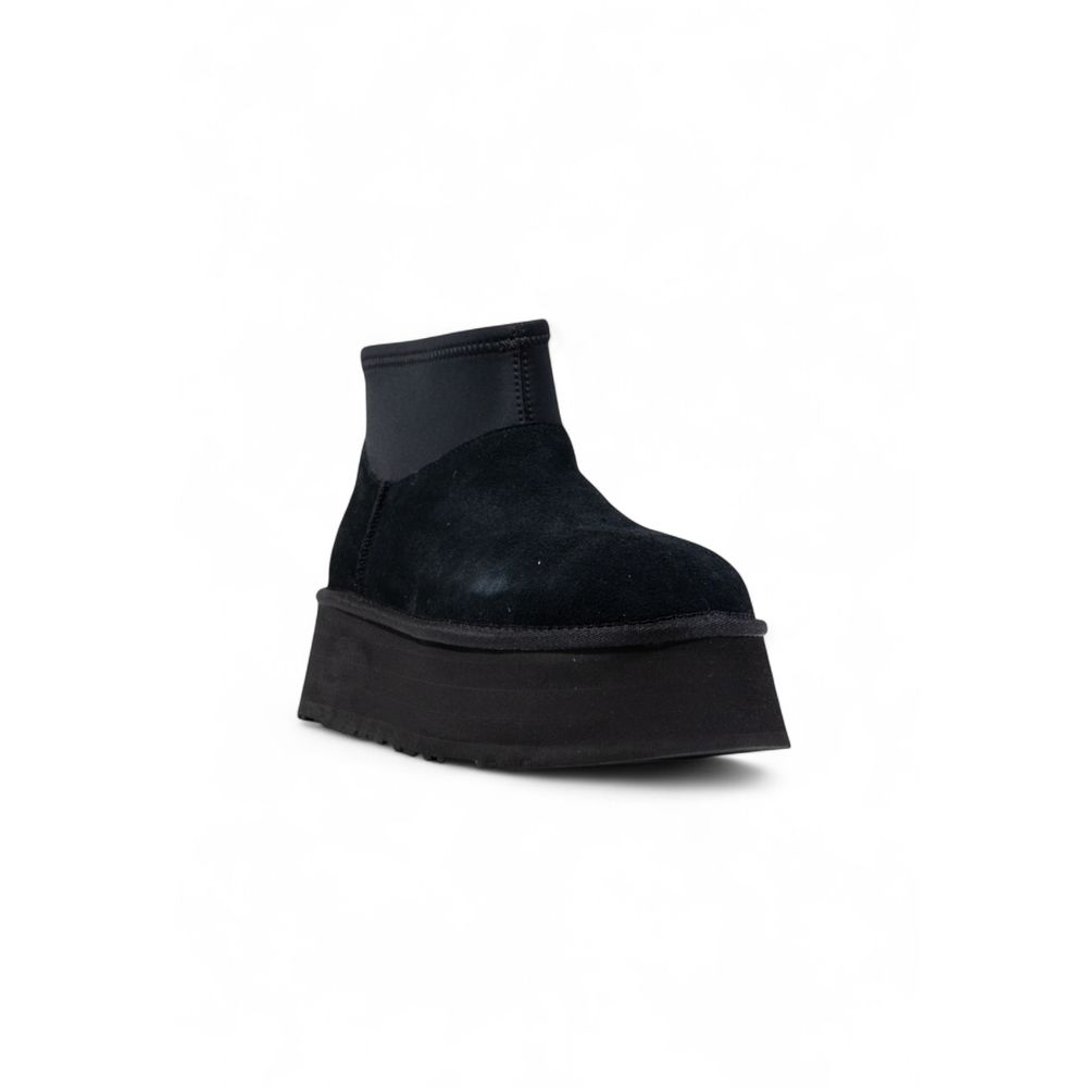 UGG Black Suede Leather Ankle Boots UGG