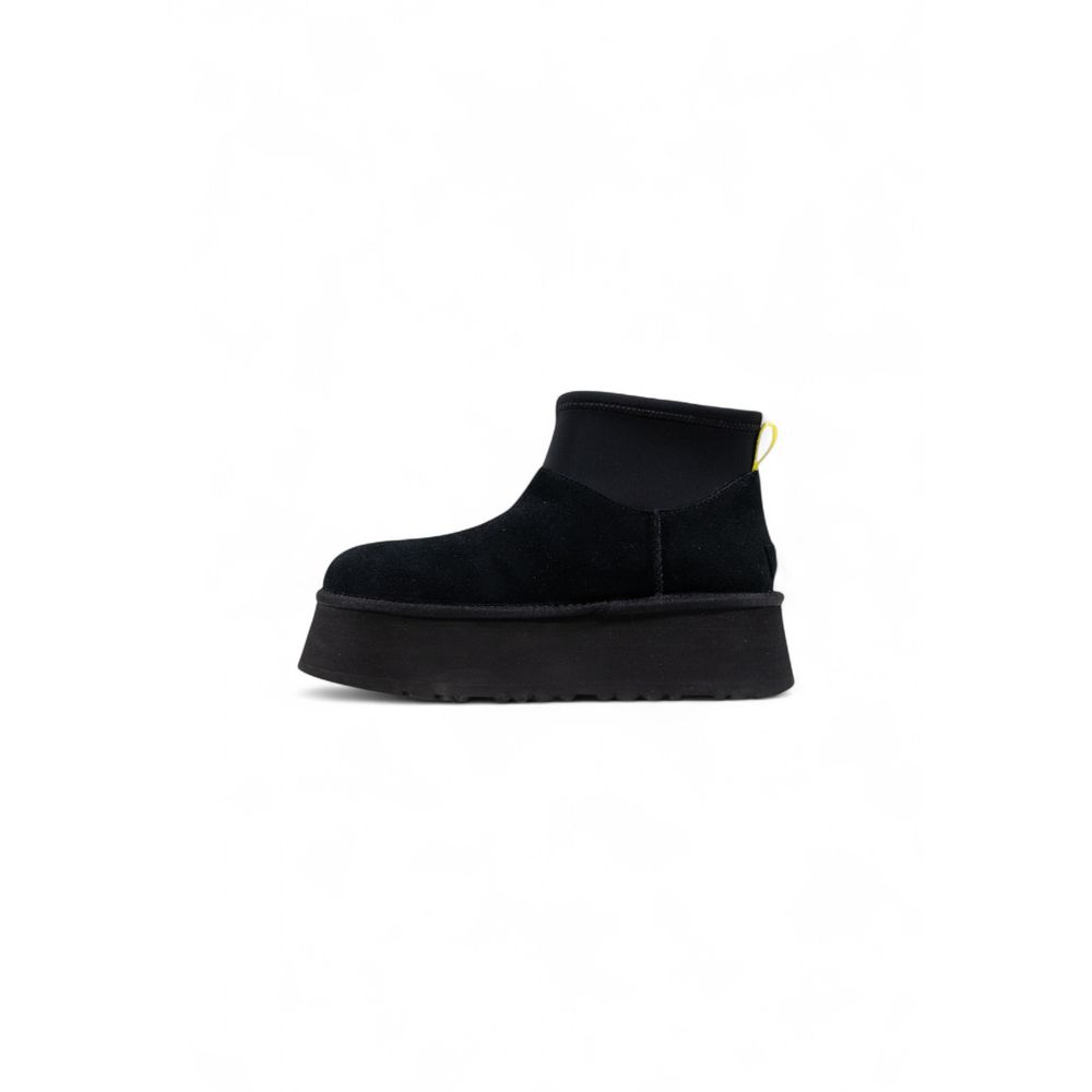 UGG Black Suede Leather Ankle Boots UGG