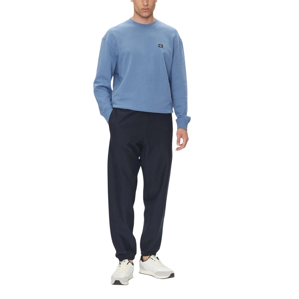 Calvin Klein Jeans Blue Cotton Joggers Workout Pants