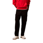 Calvin Klein Jeans Black Cotton Cargo Pants Calvin Klein Jeans