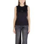 Calvin Klein Jeans Black Cotton T-Shirt Calvin Klein Jeans