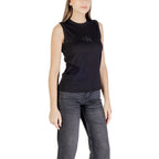 Calvin Klein Jeans Black Cotton T-Shirt Calvin Klein Jeans