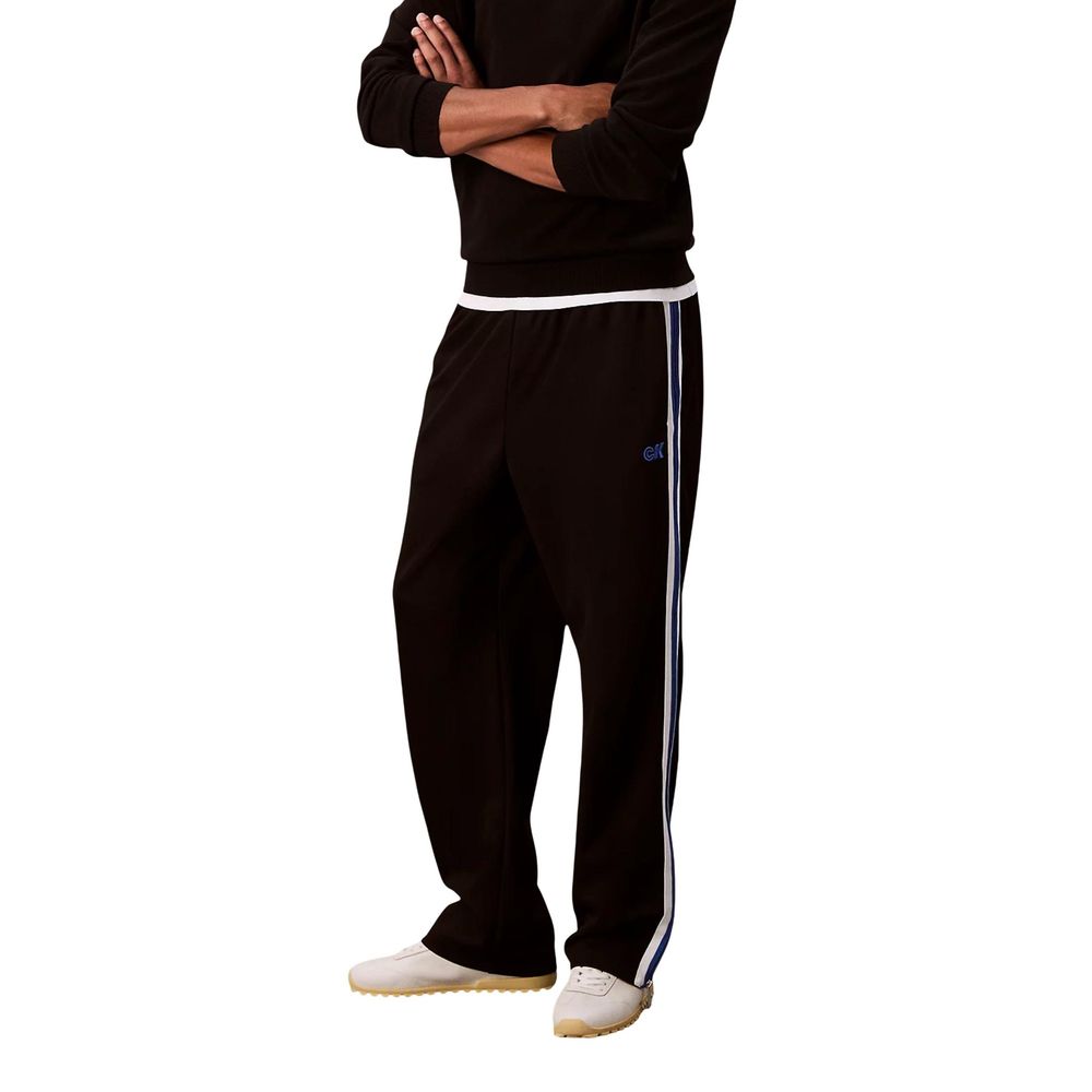 Calvin Klein Jeans Black Polyester Joggers Workout Pants