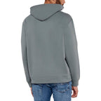 Calvin Klein Jeans Gray Cotton Hoodie Calvin Klein Jeans