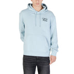 Calvin Klein Jeans Blue Cotton Hoodie Calvin Klein Jeans