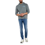 Calvin Klein Jeans Gray Cotton Hoodie Calvin Klein Jeans