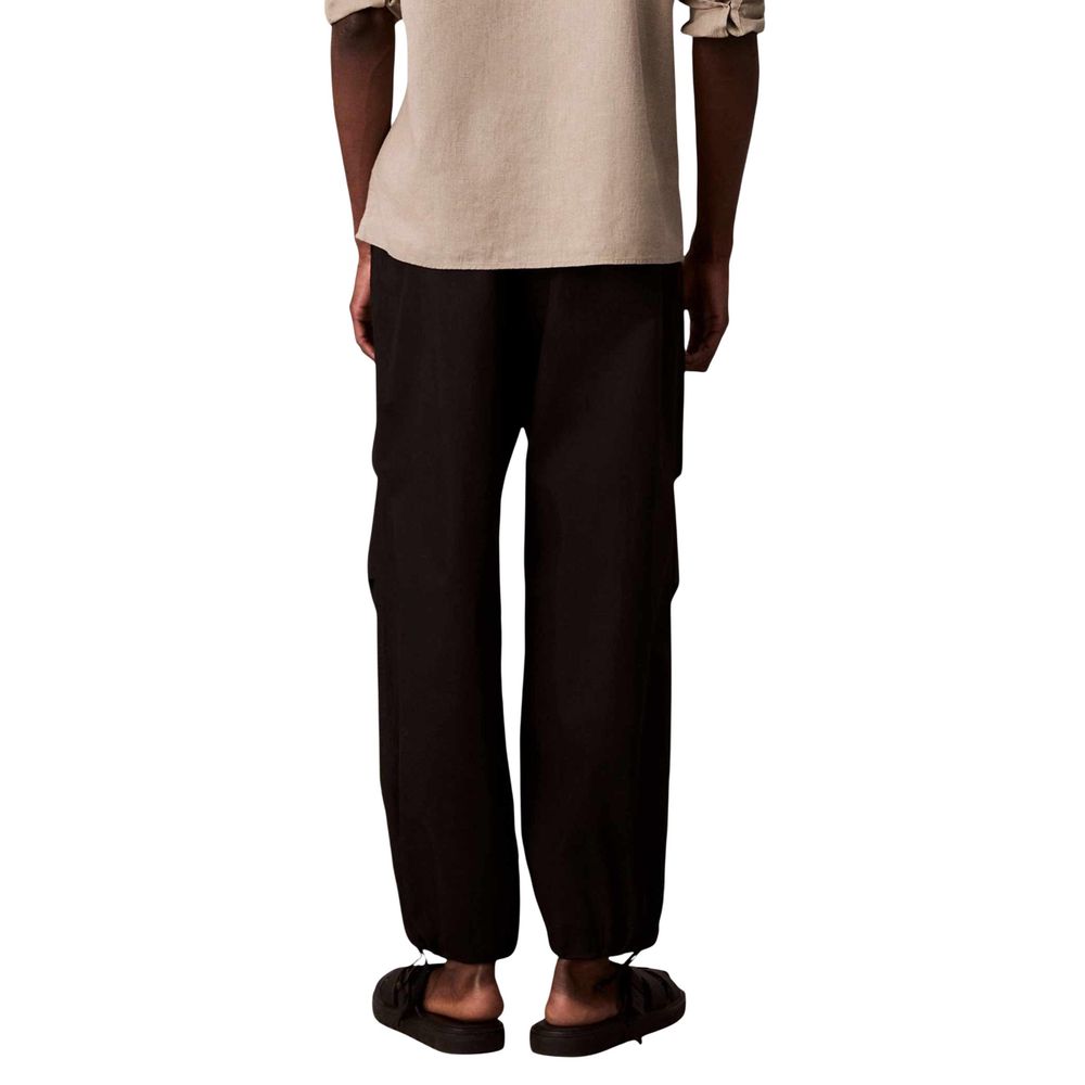 Calvin Klein Jeans Black Cotton Joggers (Workout Pants) - Eljoys Fashion 