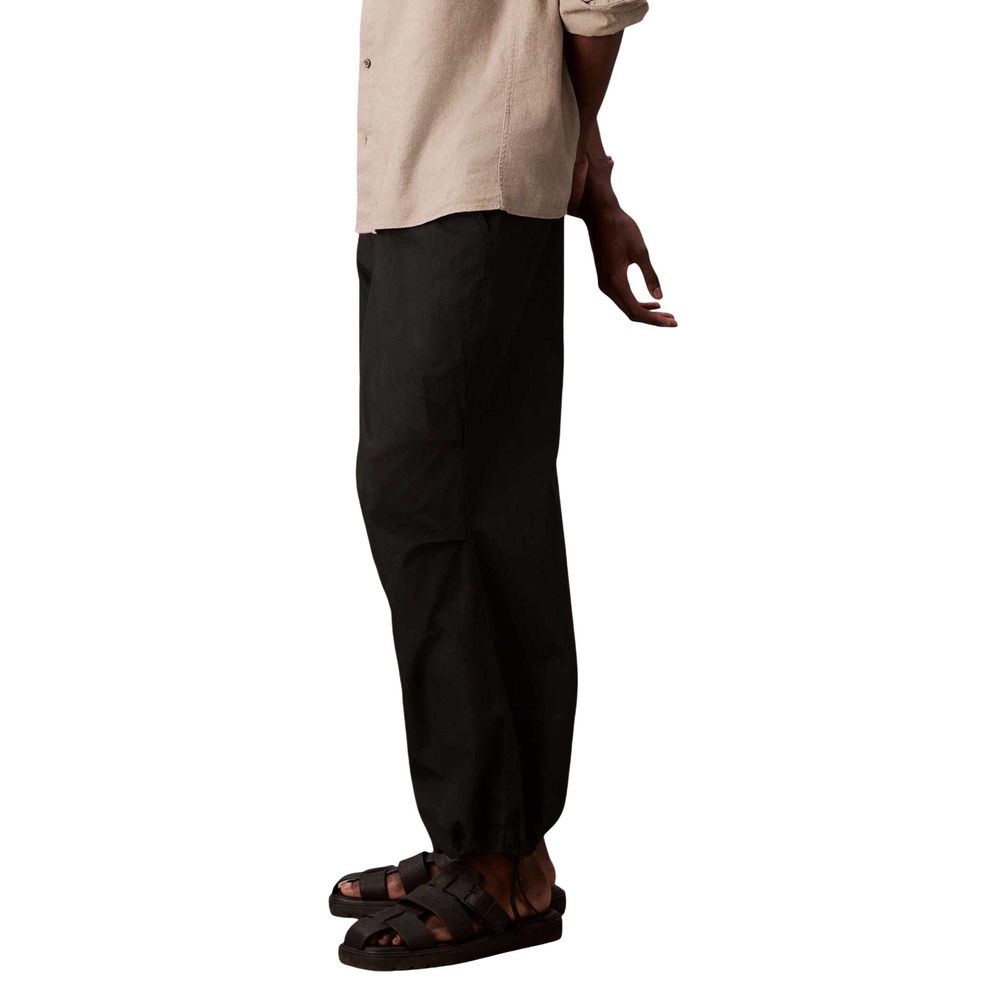 Calvin Klein Jeans Black Cotton Joggers (Workout Pants) - Eljoys Fashion 