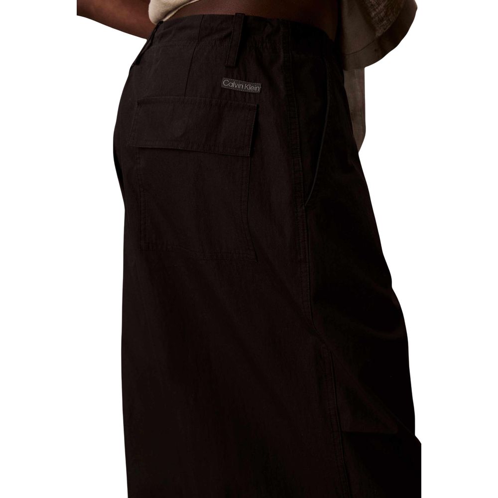 Calvin Klein Jeans Black Cotton Joggers (Workout Pants) - Eljoys Fashion 