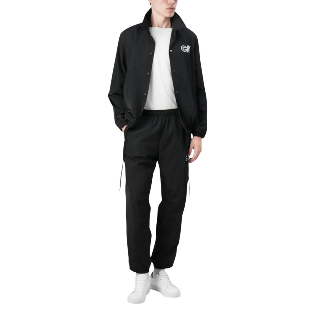 Calvin Klein Jeans Black Polyester Joggers Workout Pants