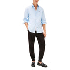Tommy Hilfiger Black Cotton Joggers Workout Pants