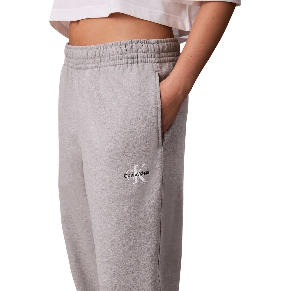 Calvin Klein Jeans Gray Cotton Joggers Workout Pants