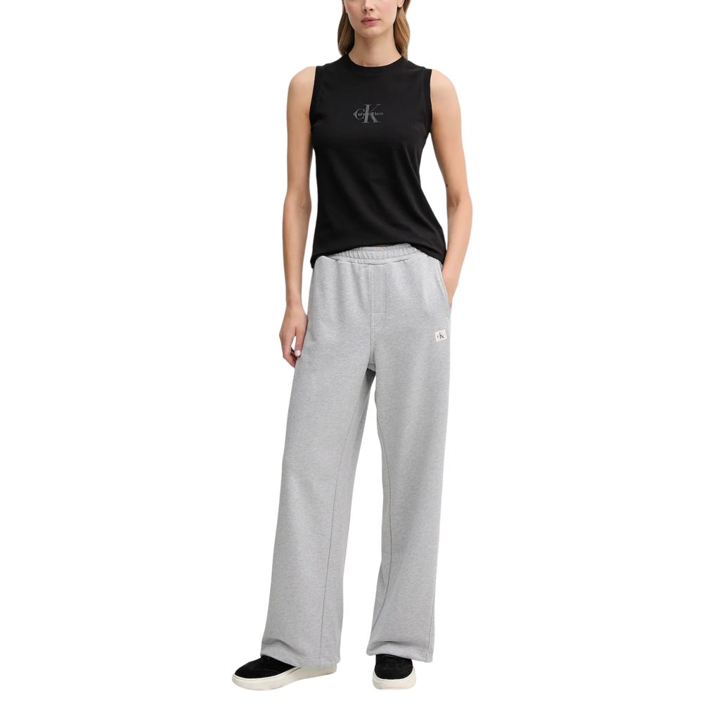 Calvin Klein Jeans Gray Cotton Joggers Workout Pants