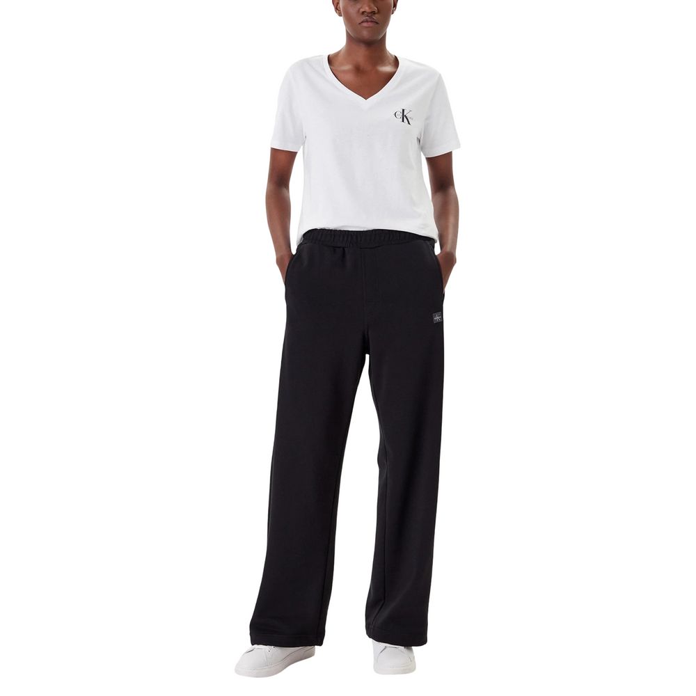 Calvin Klein Jeans Black Cotton Joggers Workout Pants