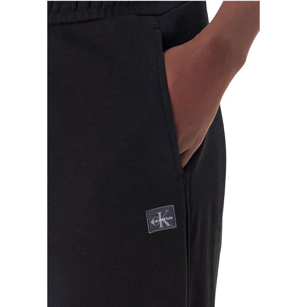 Calvin Klein Jeans Black Cotton Joggers Workout Pants