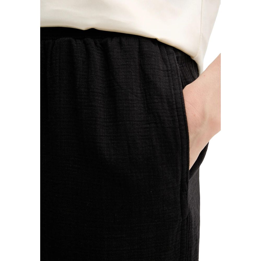 Calvin Klein Jeans Black Cotton Joggers Workout Pants