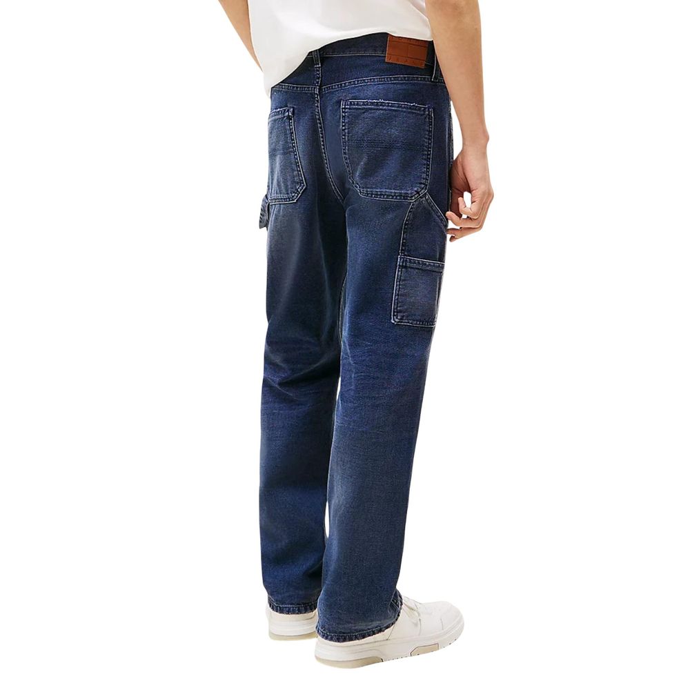 Tommy Hilfiger Jeans Blue Recycled Cotton Relaxed Fit Jeans Tommy Hilfiger Jeans