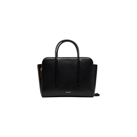 Calvin Klein Black Leather Handbag Calvin Klein