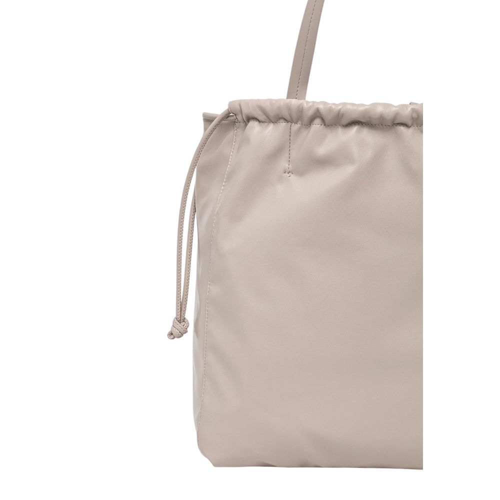 Calvin Klein Beige Polyethylene Handbag - Eljoys Fashion 