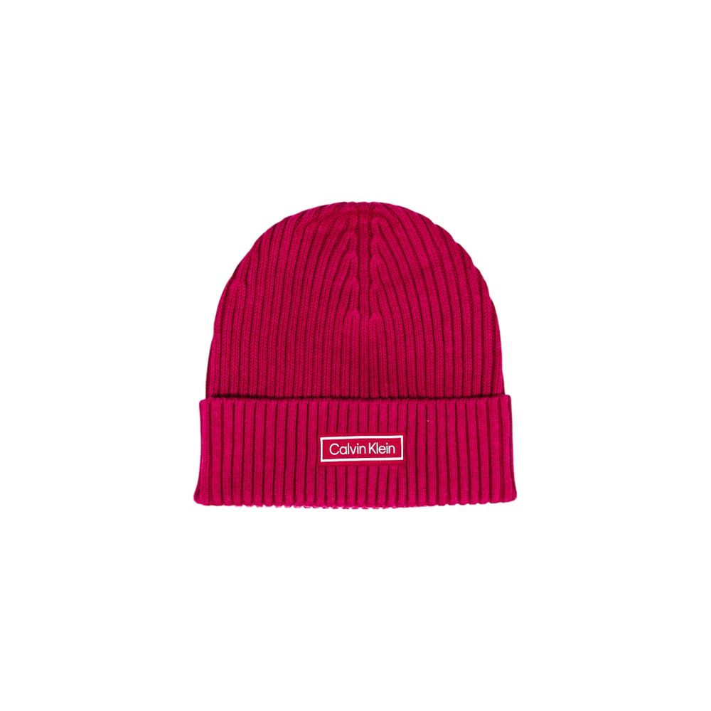 Calvin Klein Pink Cotton Cap Baseball Hat