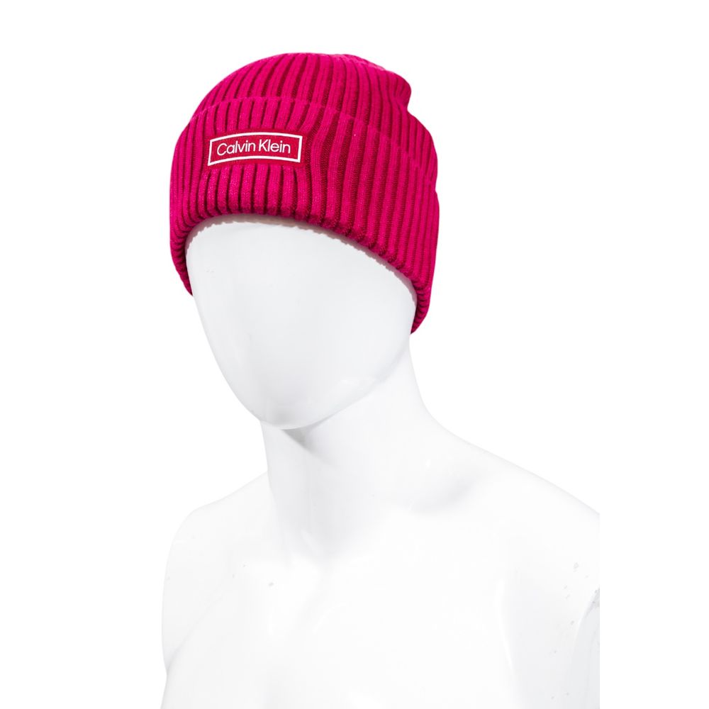 Calvin Klein Pink Cotton Cap Baseball Hat