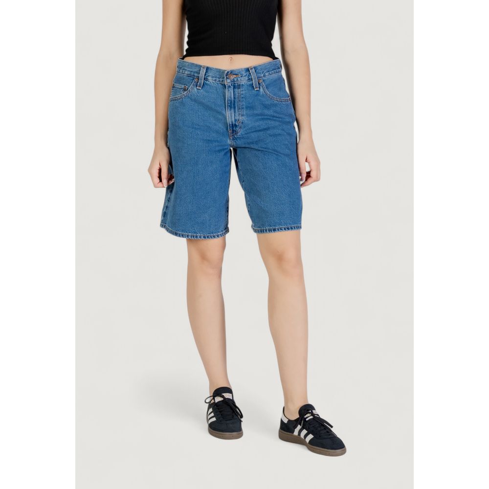 Levi's Blue Cotton Shorts Levi's