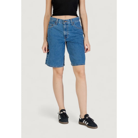 Levi's Blue Cotton Shorts Levi's