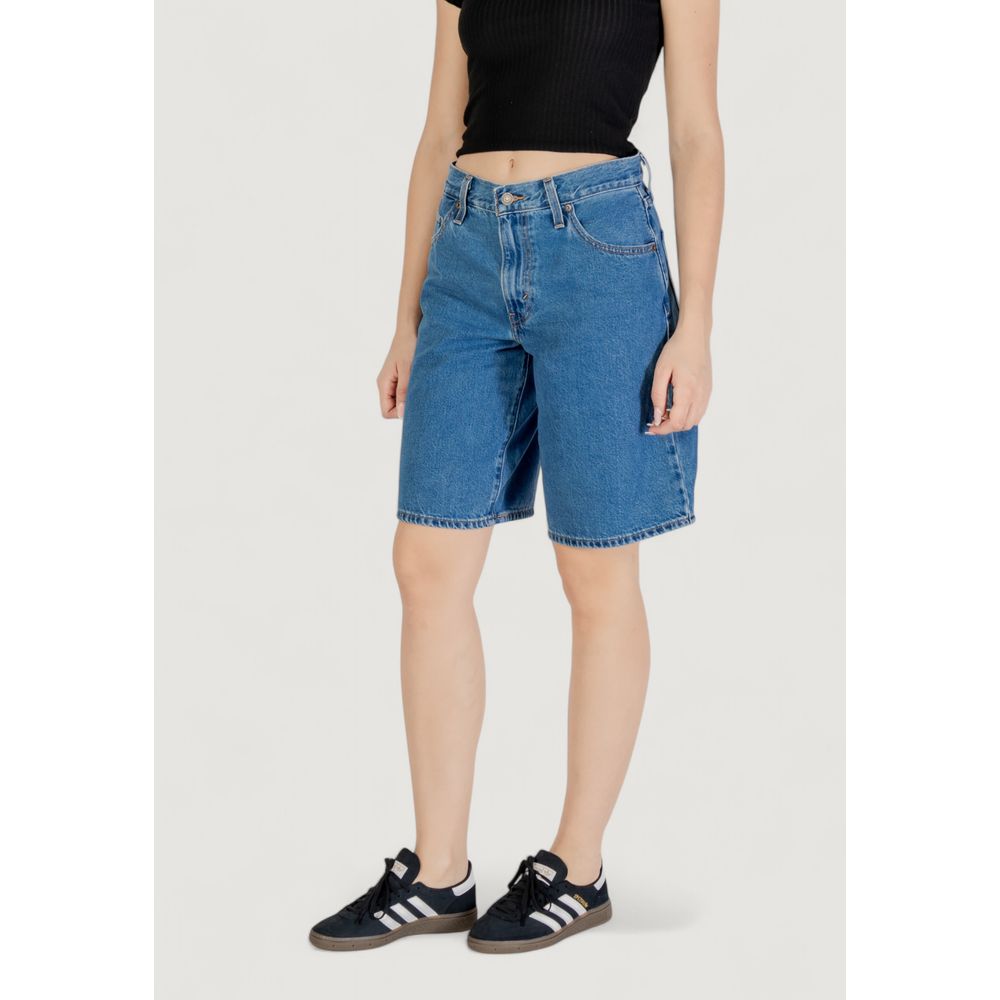 Levi's Blue Cotton Shorts Levi's