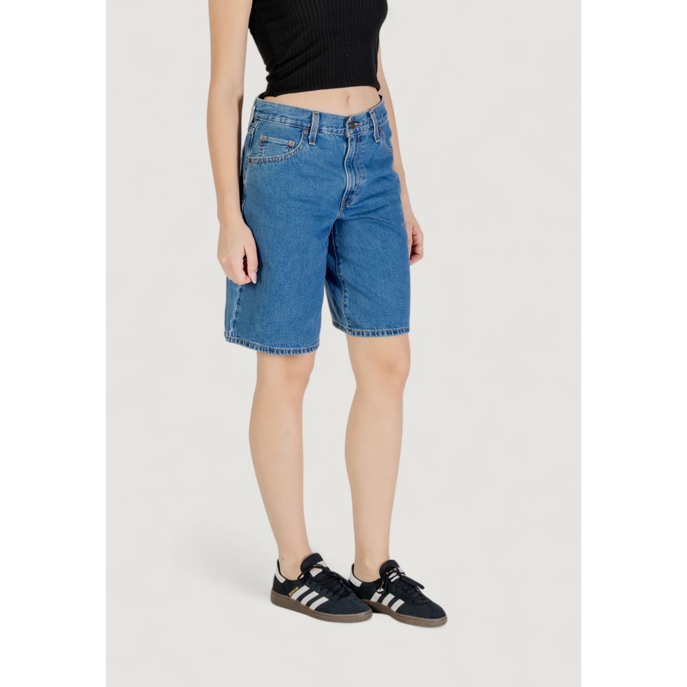 Levi's Blue Cotton Shorts Levi's