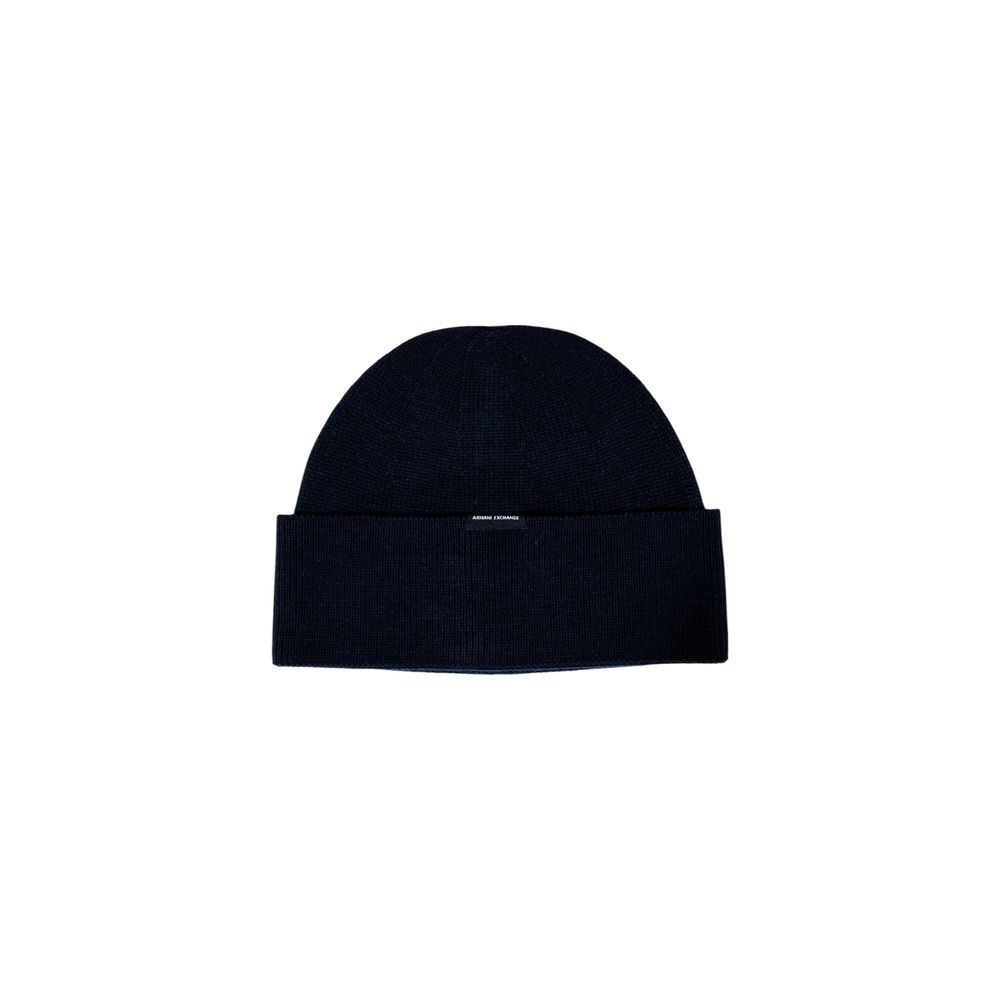 Armani Exchange Blue Marabou Cap Baseball Hat