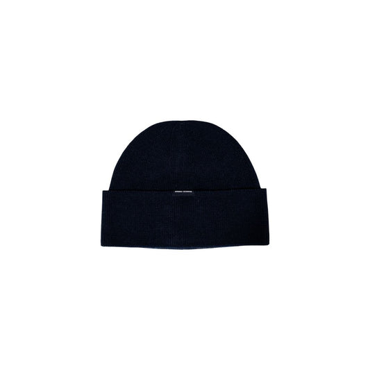 Armani Exchange Blue Marabou Cap Baseball Hat