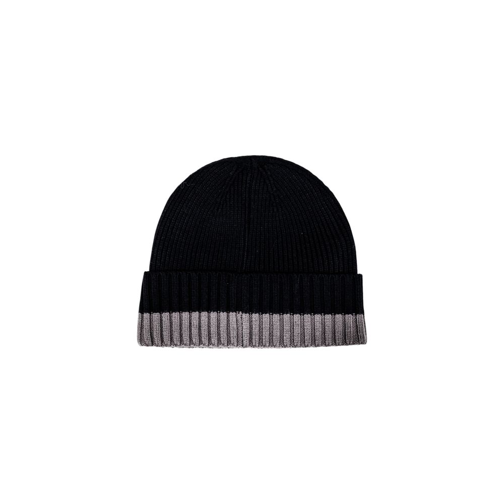Armani Exchange Bicolor Marabou Cap Baseball Hat