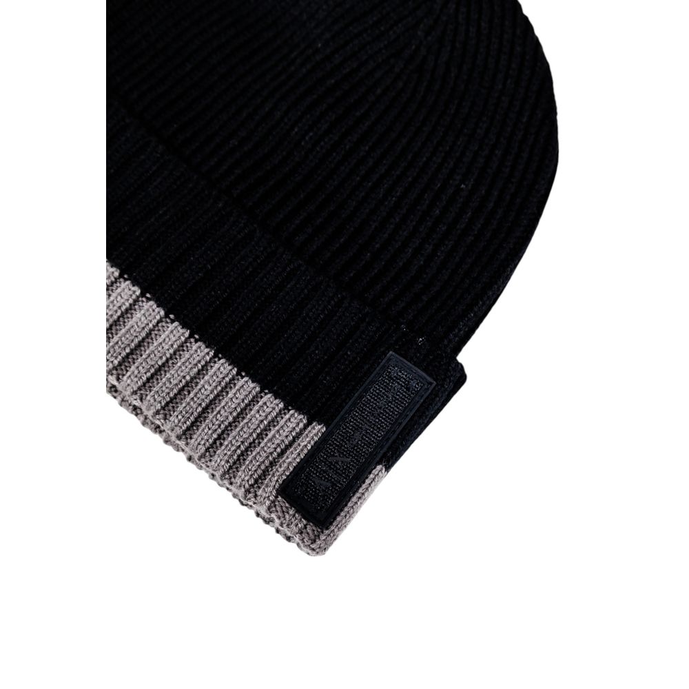 Armani Exchange Bicolor Marabou Cap Baseball Hat