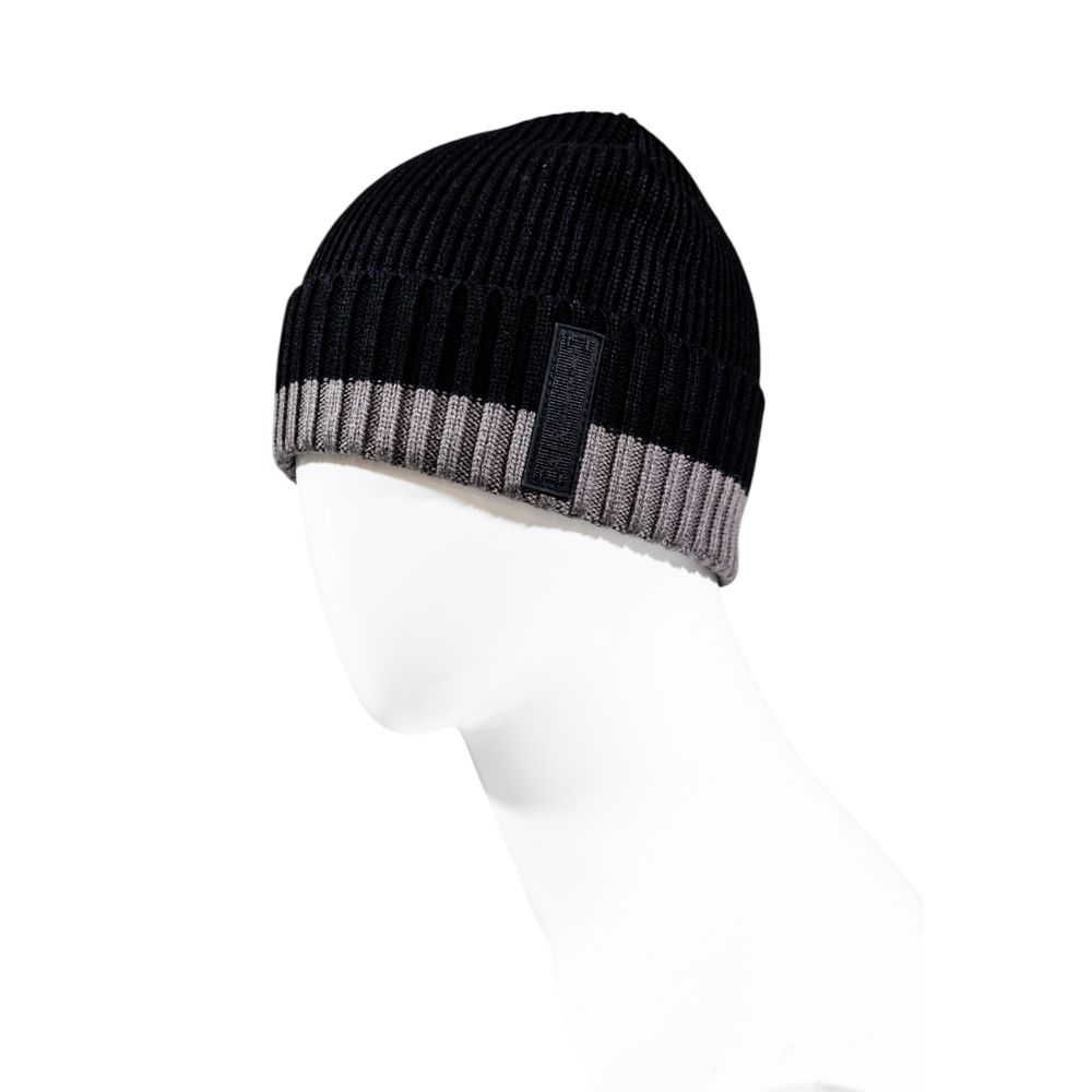 Armani Exchange Bicolor Marabou Cap Baseball Hat