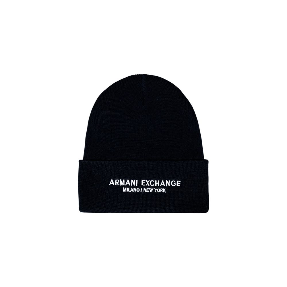 Armani Exchange Blue Polyester Cap Baseball Hat