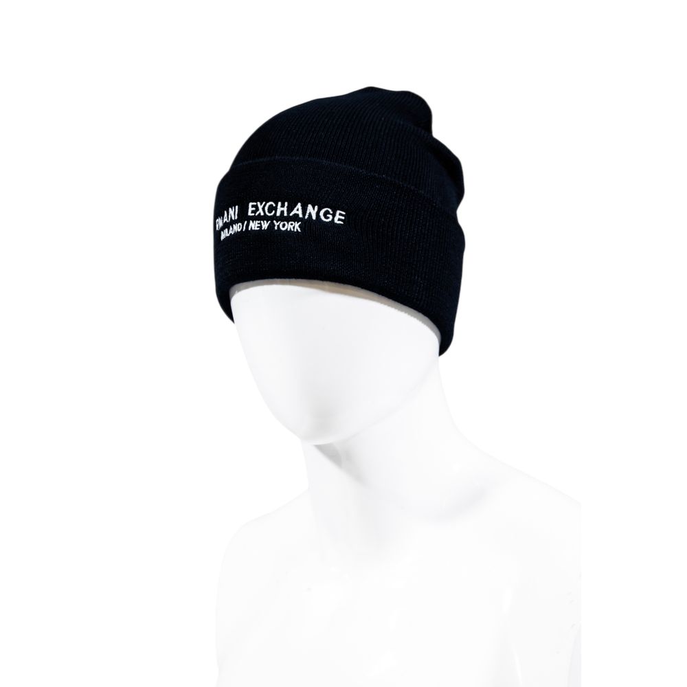 Armani Exchange Blue Polyester Cap Baseball Hat