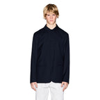 Armani Exchange Black Polyester Blazer Armani Exchange