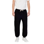 Armani Exchange Black Cotton Joggers Workout Pants