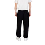 Armani Exchange Black Cotton Joggers Workout Pants