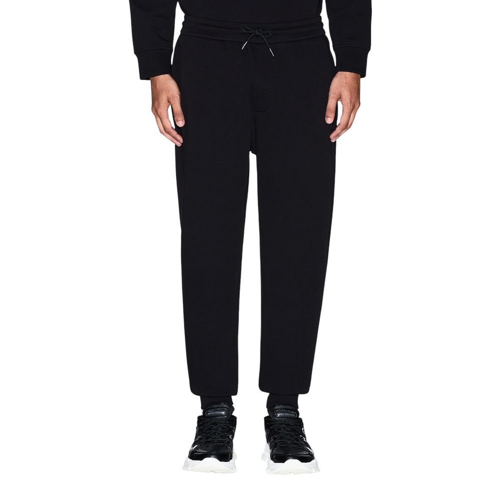 Armani Exchange Bicolor Cotton Joggers Workout Pants