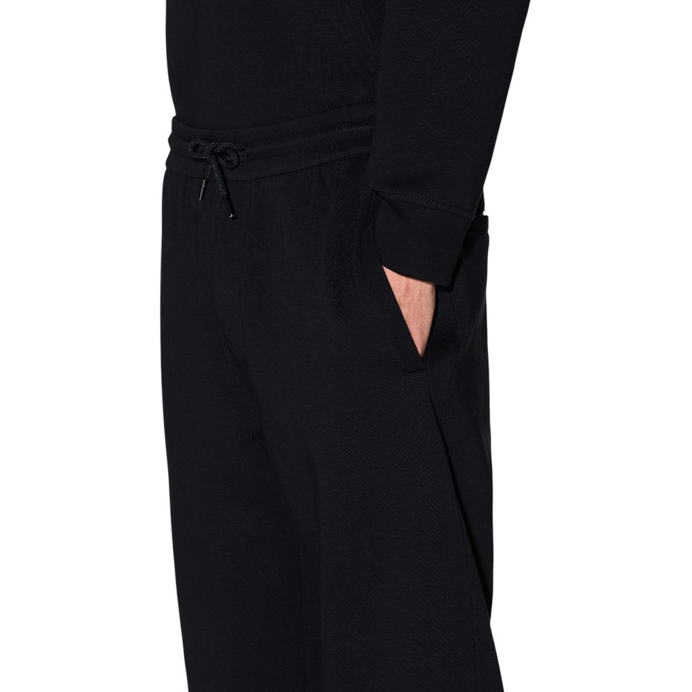Armani Exchange Bicolor Cotton Joggers Workout Pants