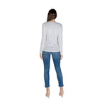Liu Jo White Cotton Long Sleeve T-Shirt - Eljoys Fashion 