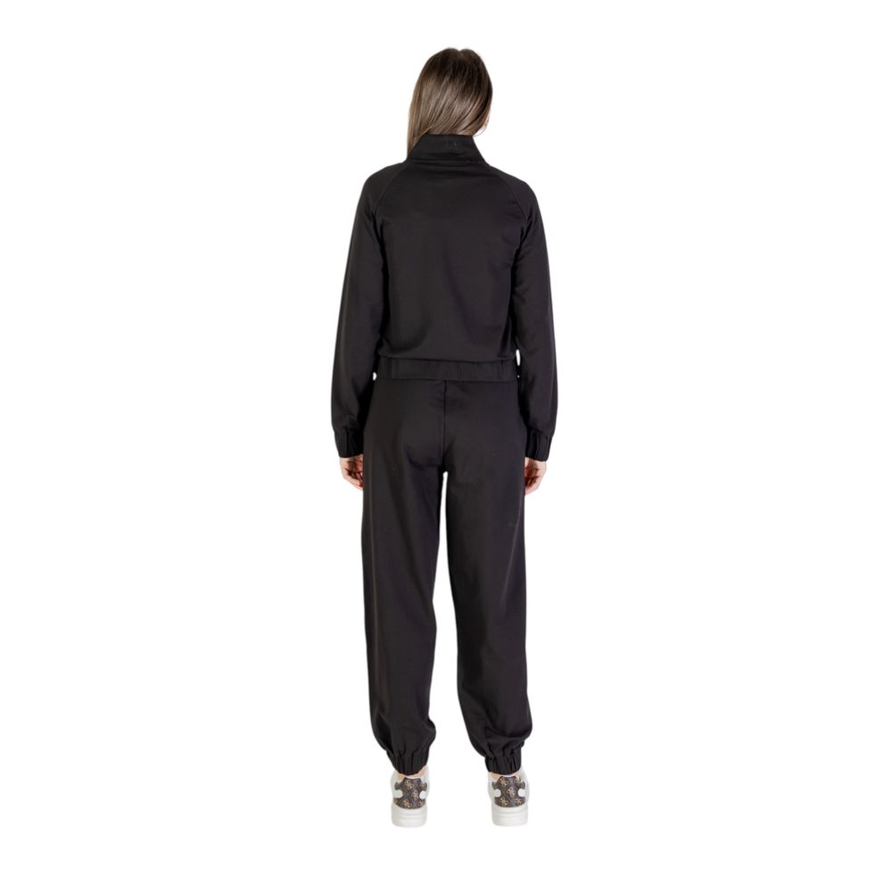 EA7 Emporio Armani Black Cotton Tracksuit EA7 Emporio Armani