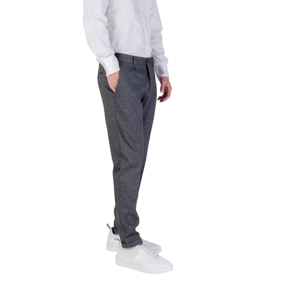 Antony Morato Gray Polyester Skinny Pants - Eljoys Fashion 