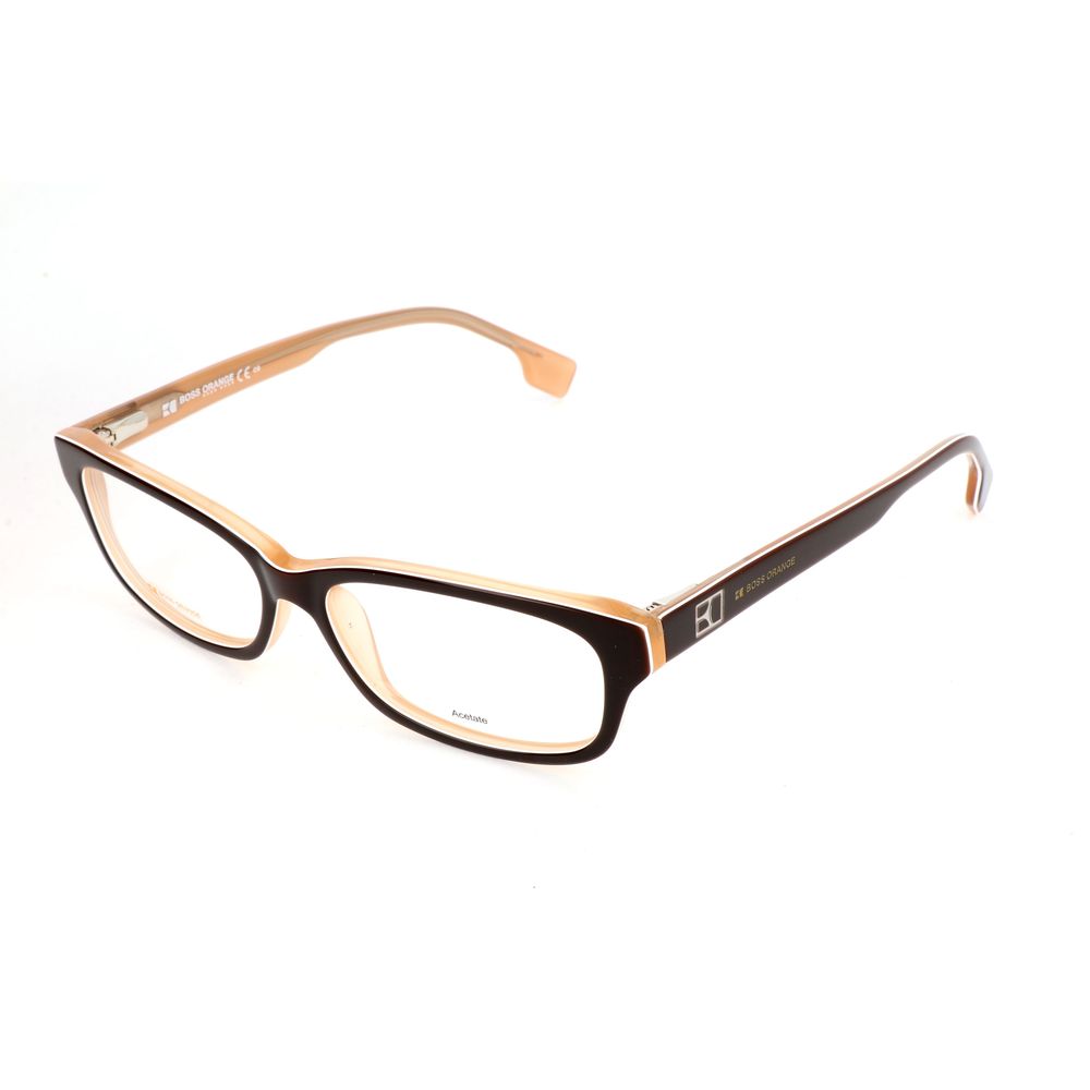 Hugo Boss Brown Acetate Glasses Frames