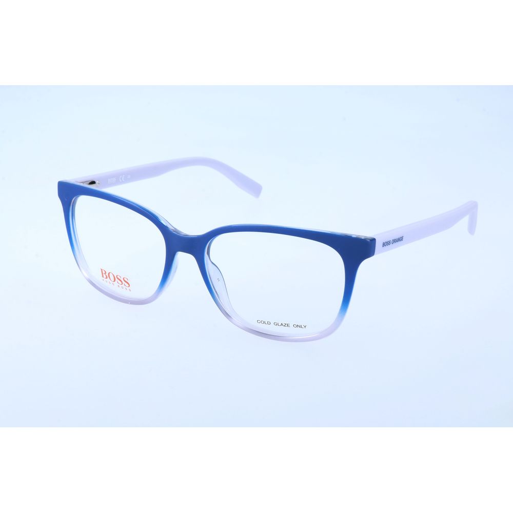 Hugo Boss Blue Resin Glasses Frames