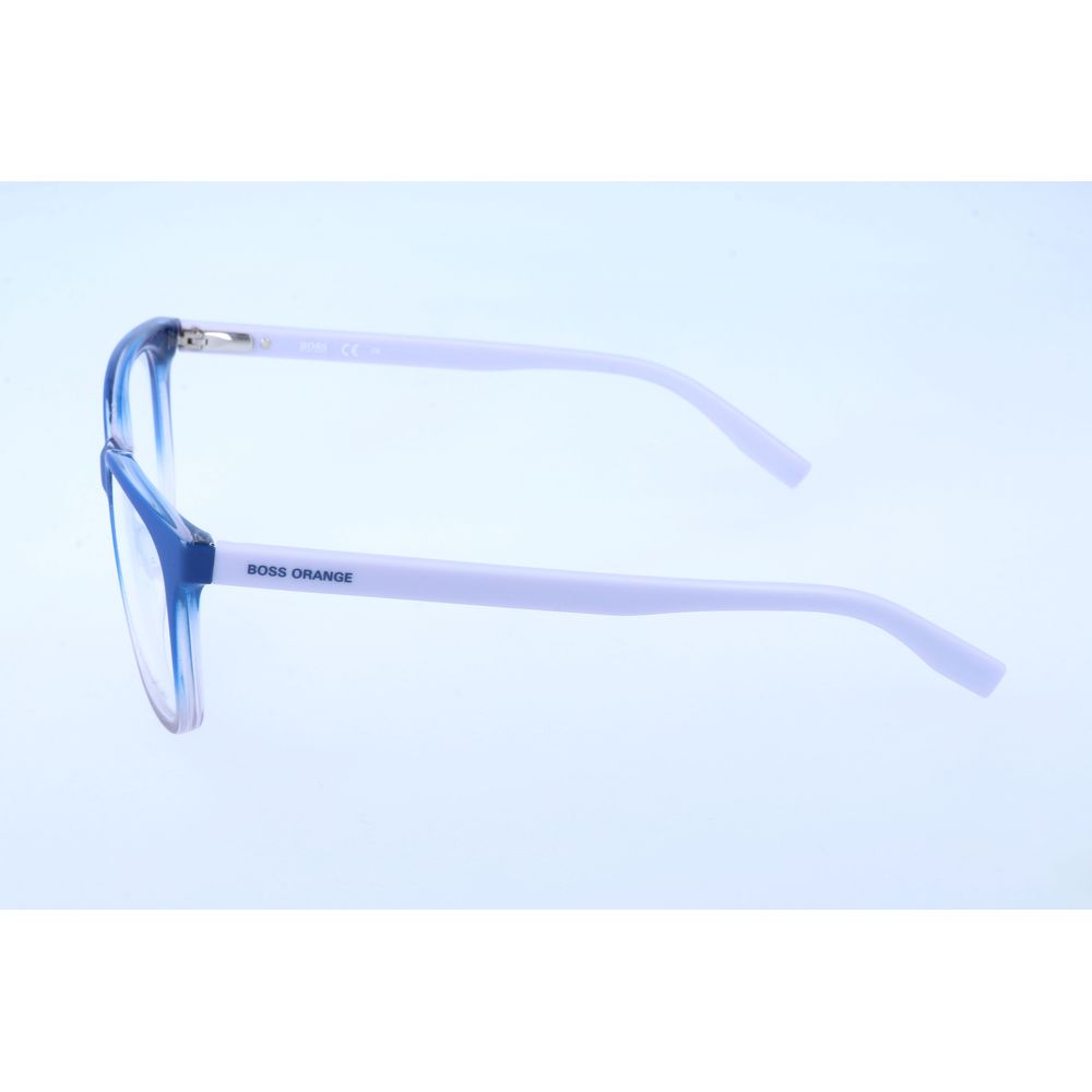 Hugo Boss Blue Resin Glasses Frames