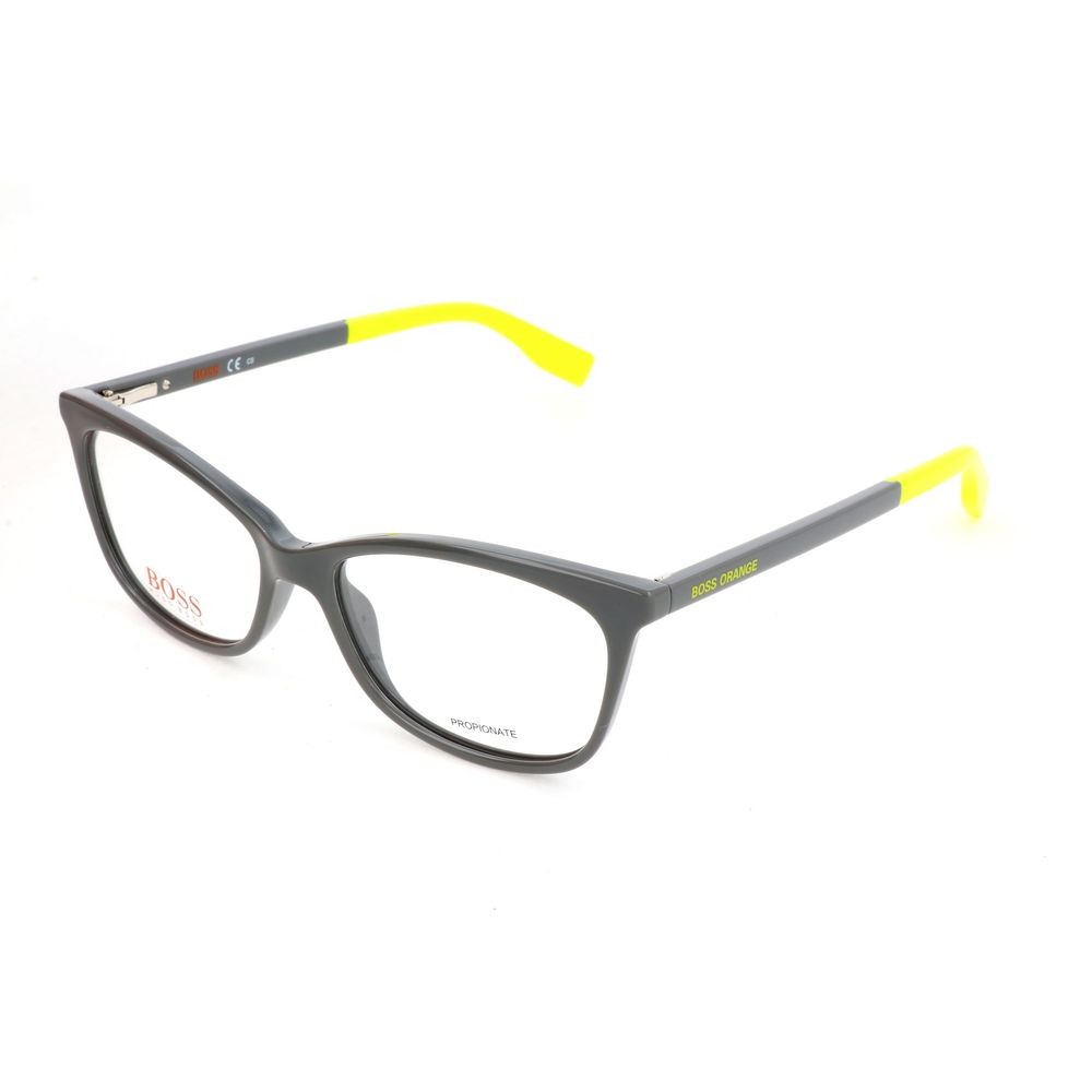 Hugo Boss Gray Injected Glasses Frames