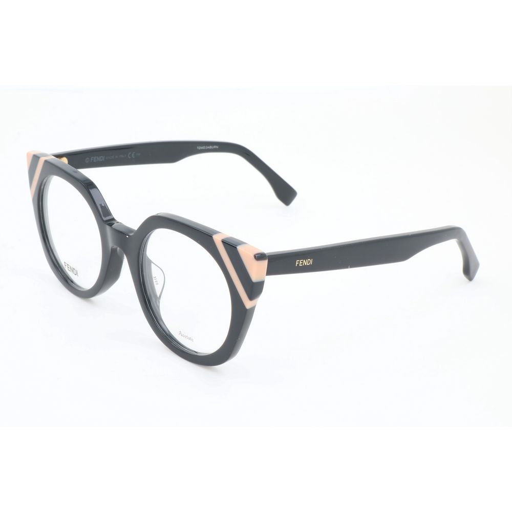 Fendi Gray Acetate Glasses Frames