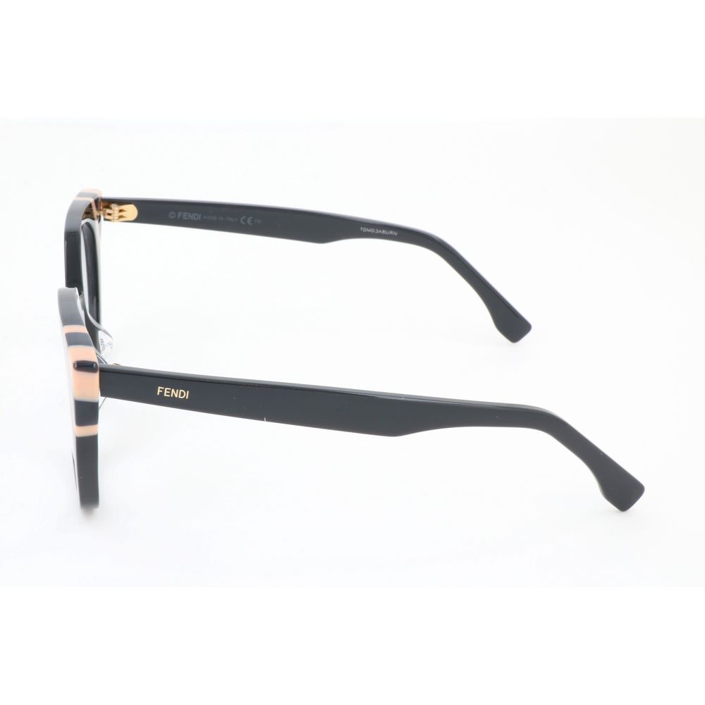 Fendi Gray Acetate Glasses Frames